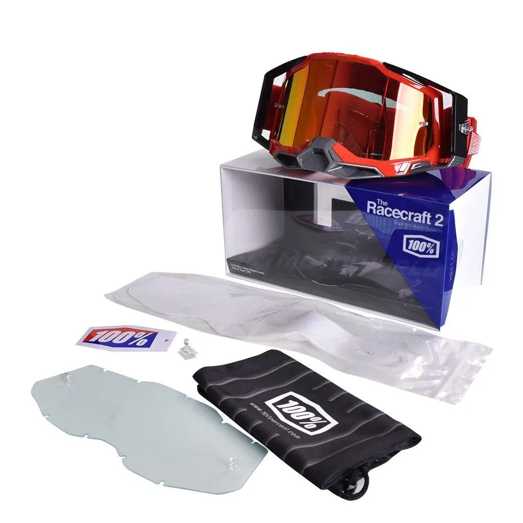 100% RACECRAFT 2 GOGGLES