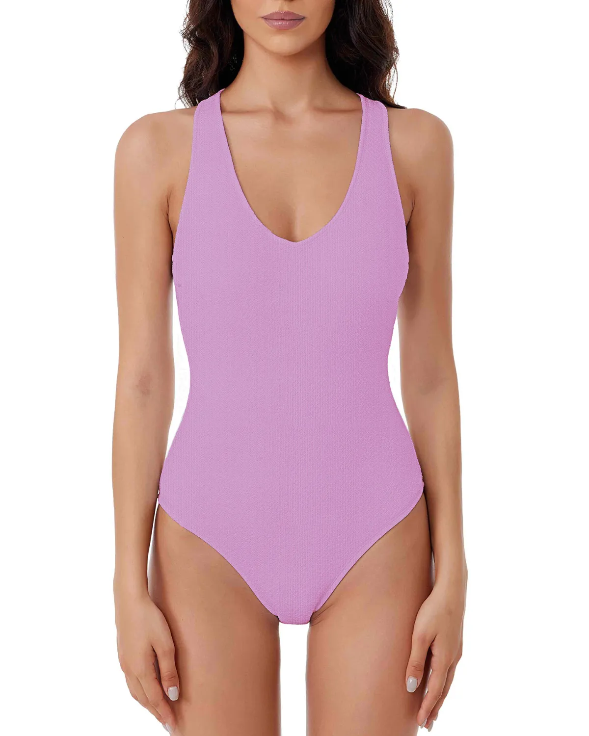 2024 BCA by Rebecca Virtue Textured Scoop Front One Piece (More colors available) - 1611441