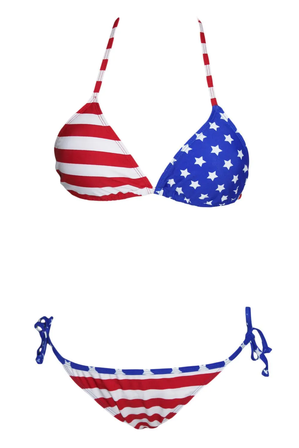 American Flag Summer Swim Bikini