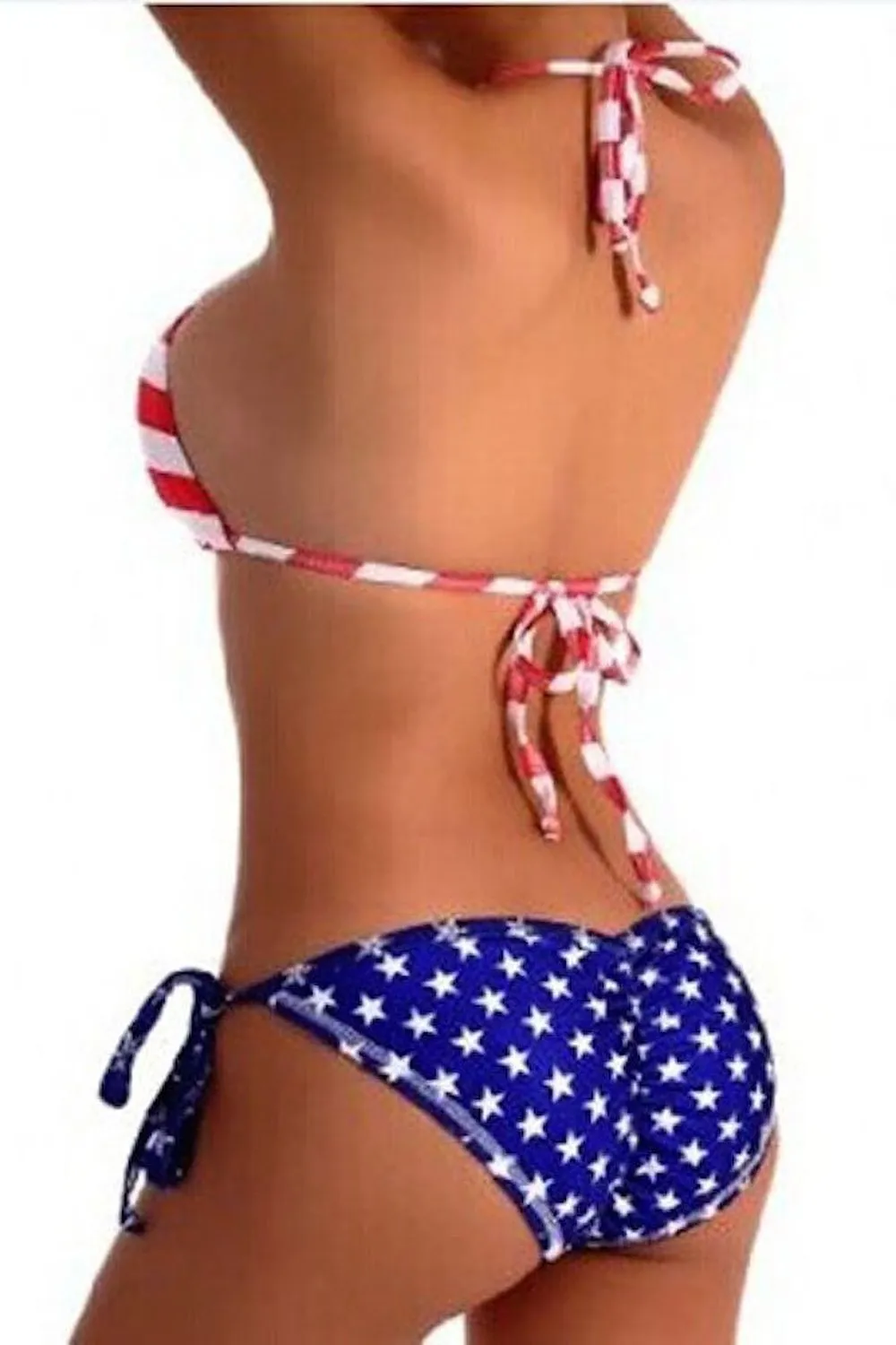 American Flag Summer Swim Bikini