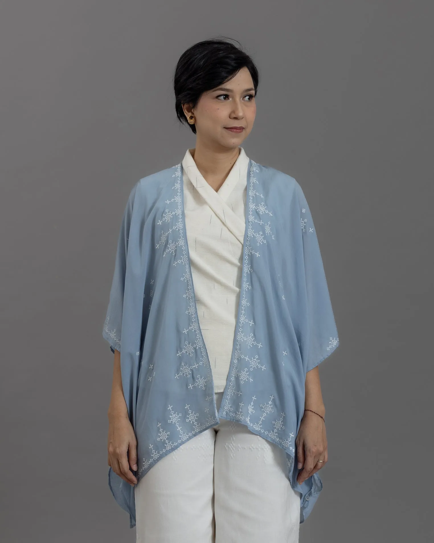 ANGKASA Embroidered - Sylk Throw