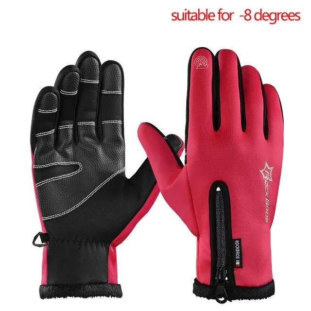 ANTI-SLIP WINTER GLOVES - THERMAL & WINDPROOF