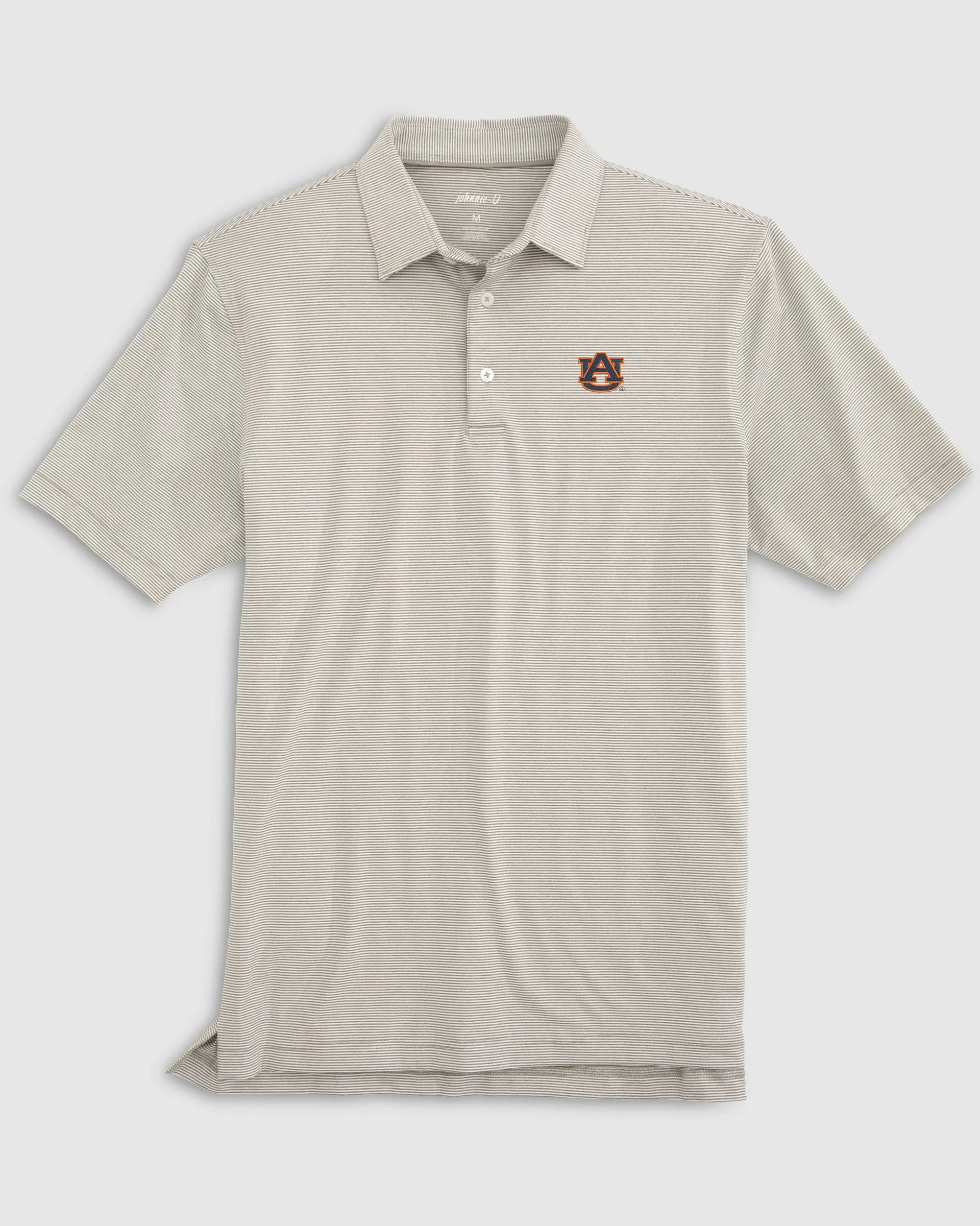 Auburn Lyndonn Striped Jersey Performance Polo