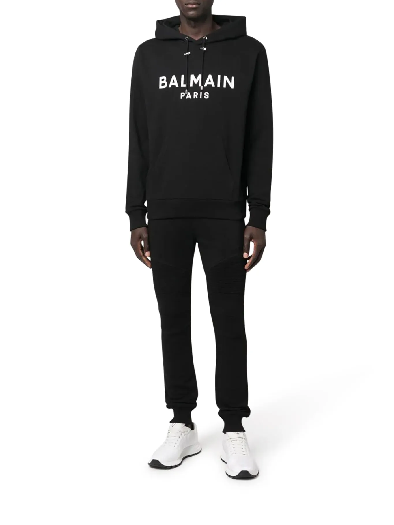 BALMAIN PRINTED HOODIE