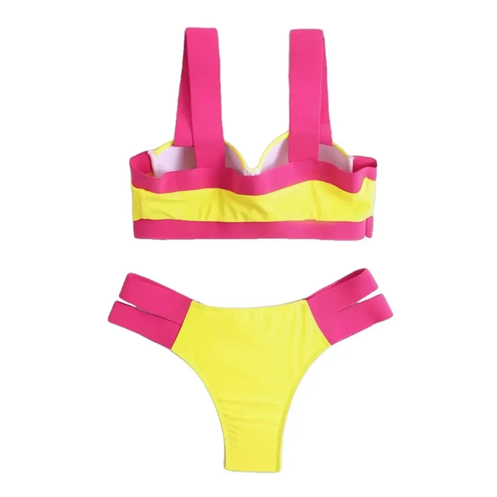 Bandage Bikini Push Up Swimwear