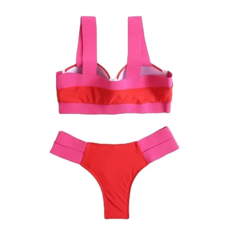 Bandage Bikini Push Up Swimwear