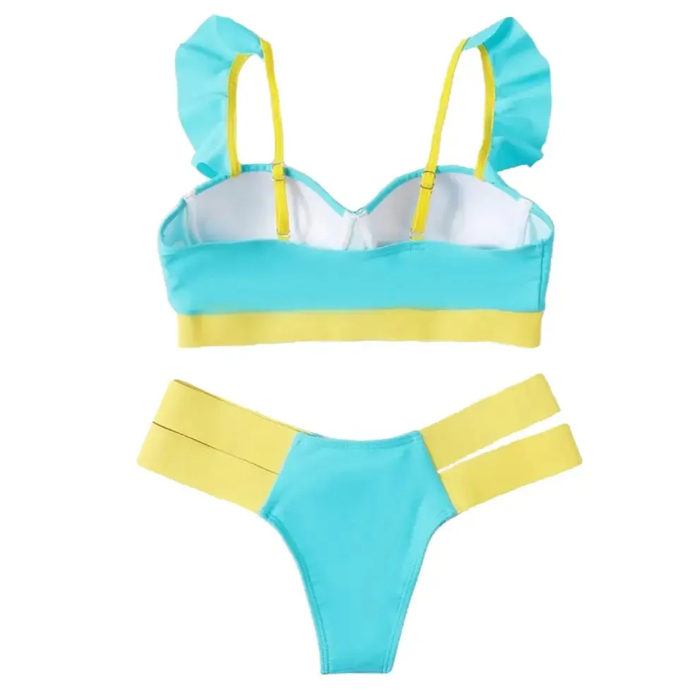 Bandage Bikini Push Up Swimwear