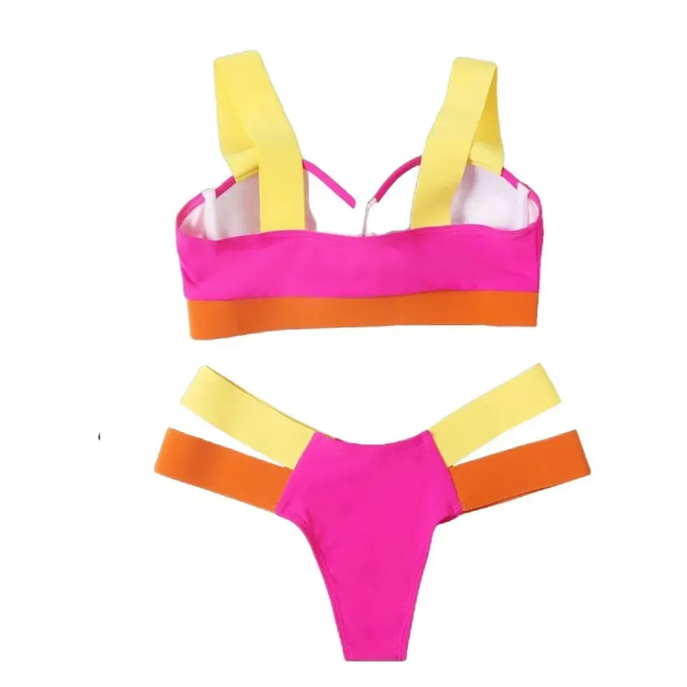 Bandage Bikini Push Up Swimwear