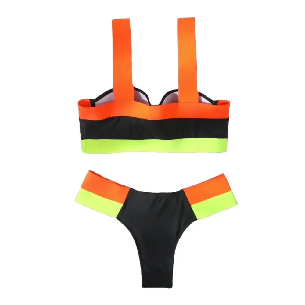 Bandage Bikini Push Up Swimwear