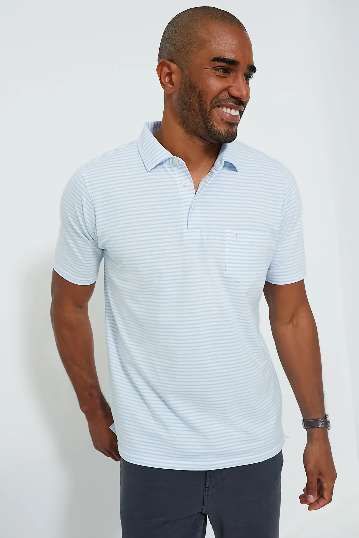 Batik Striped Tuckernuck Tommy Polo