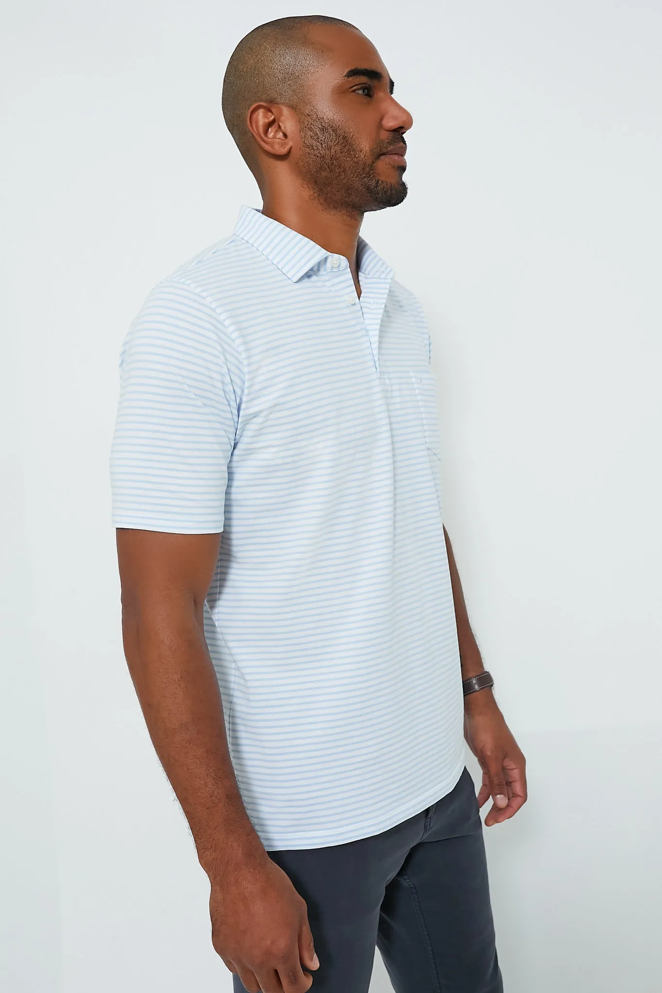 Batik Striped Tuckernuck Tommy Polo