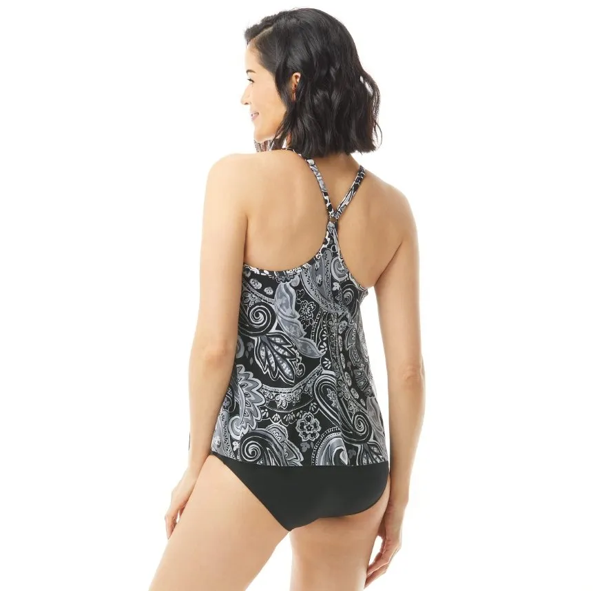 BEACH HOUSE KERRY MESH LAYER TANKINI