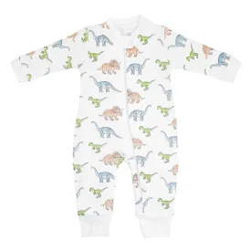 Big Dinos Zipper Footie |  Baby Boy