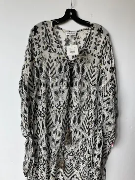 Black & White Swimwear Cover-up Gibson And Latimer, Size Xl