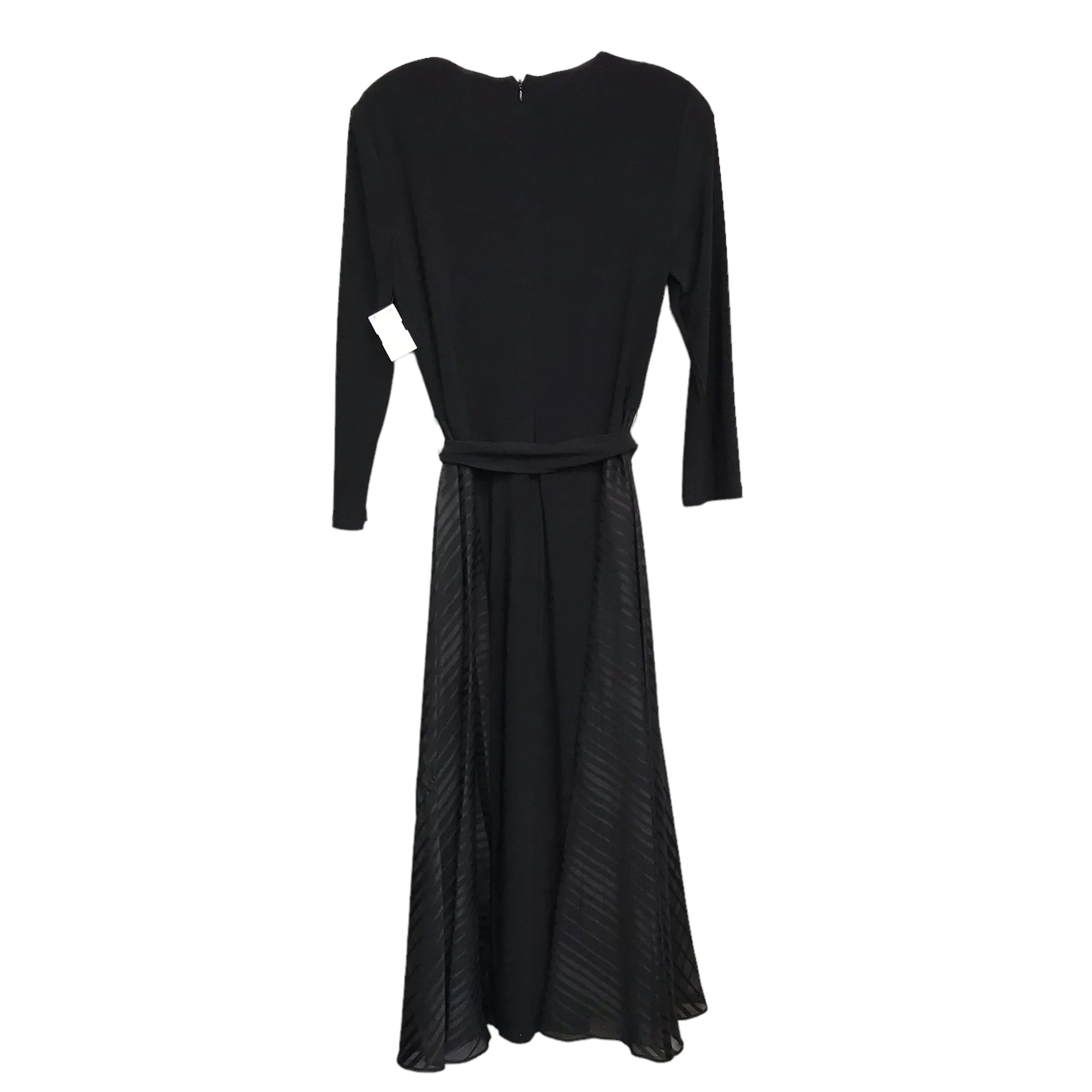 BLACK DRESS PARTY MIDI by LAUREN BY RALPH LAUREN Size:S