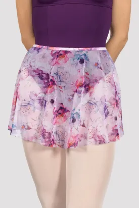 Bloch Floral Mesh Skirt - Flora