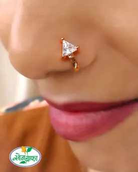 CHARMING DIAMOND NOSE-PIN