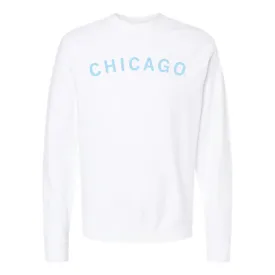 Chicago Curved Logo Crew Sweatshirt