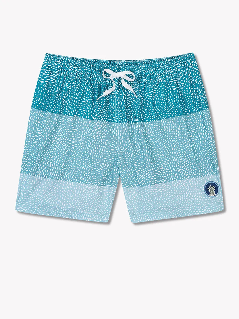 Chubbies The Whale Sharks 5.5" Stretch Zipper Pocket