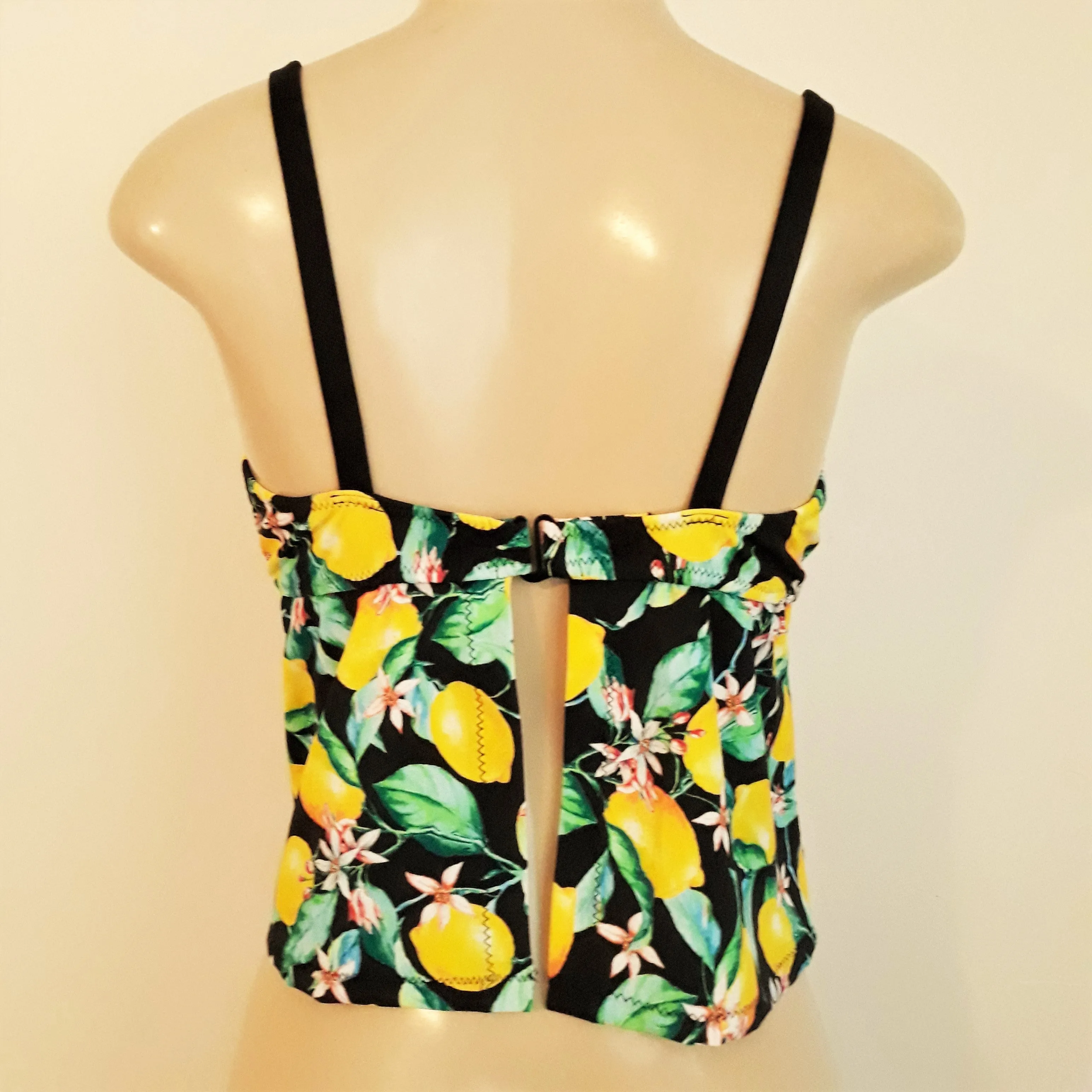 Custom Made Tankini Push Up Underwire Top