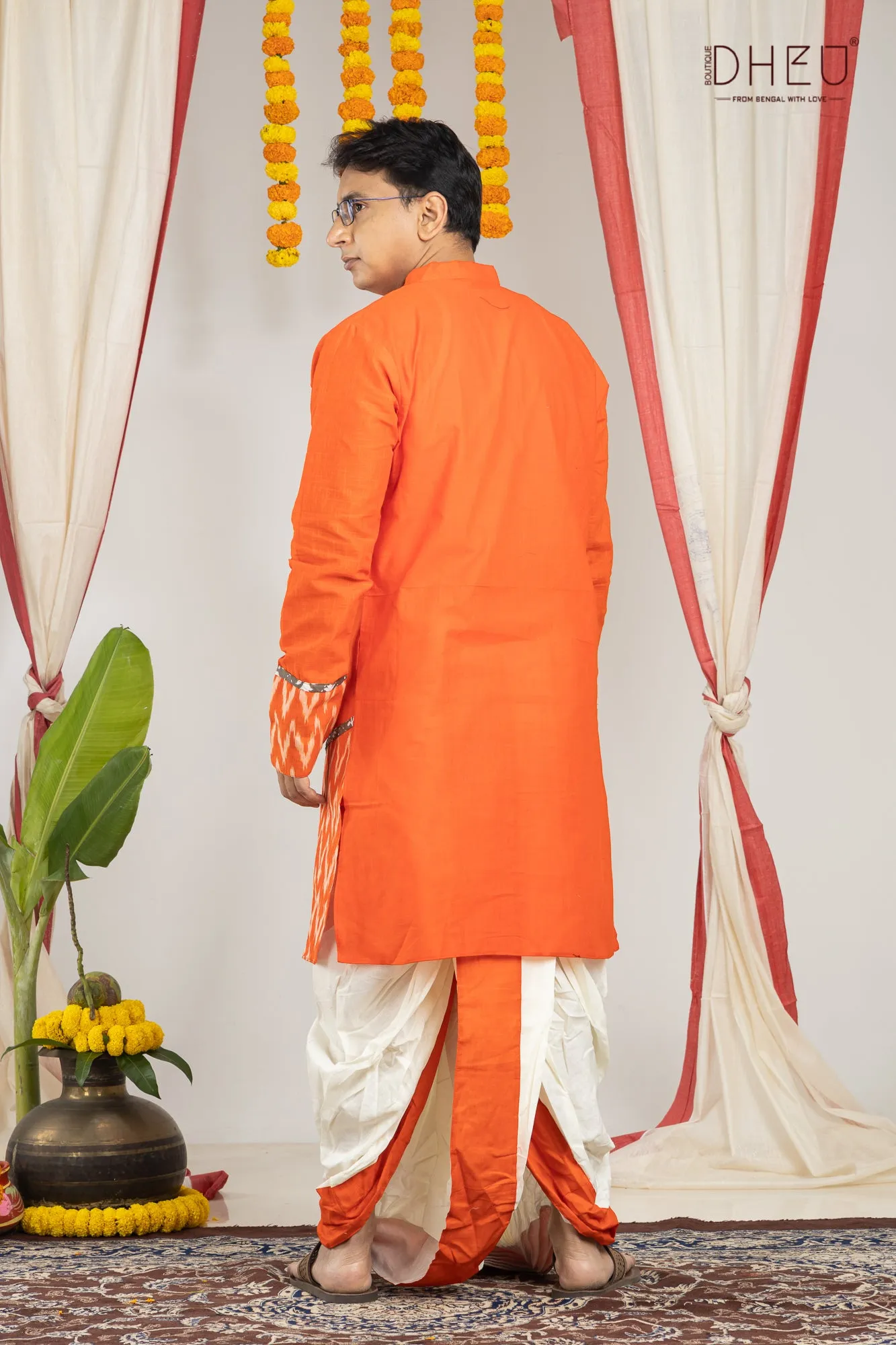 Dheu Exclusive - Designer Kurta-Dhoti(Optional) Set