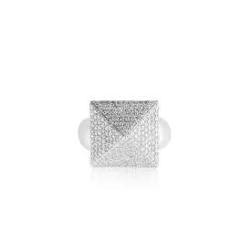 Diamond Pyramid One Stud Ring