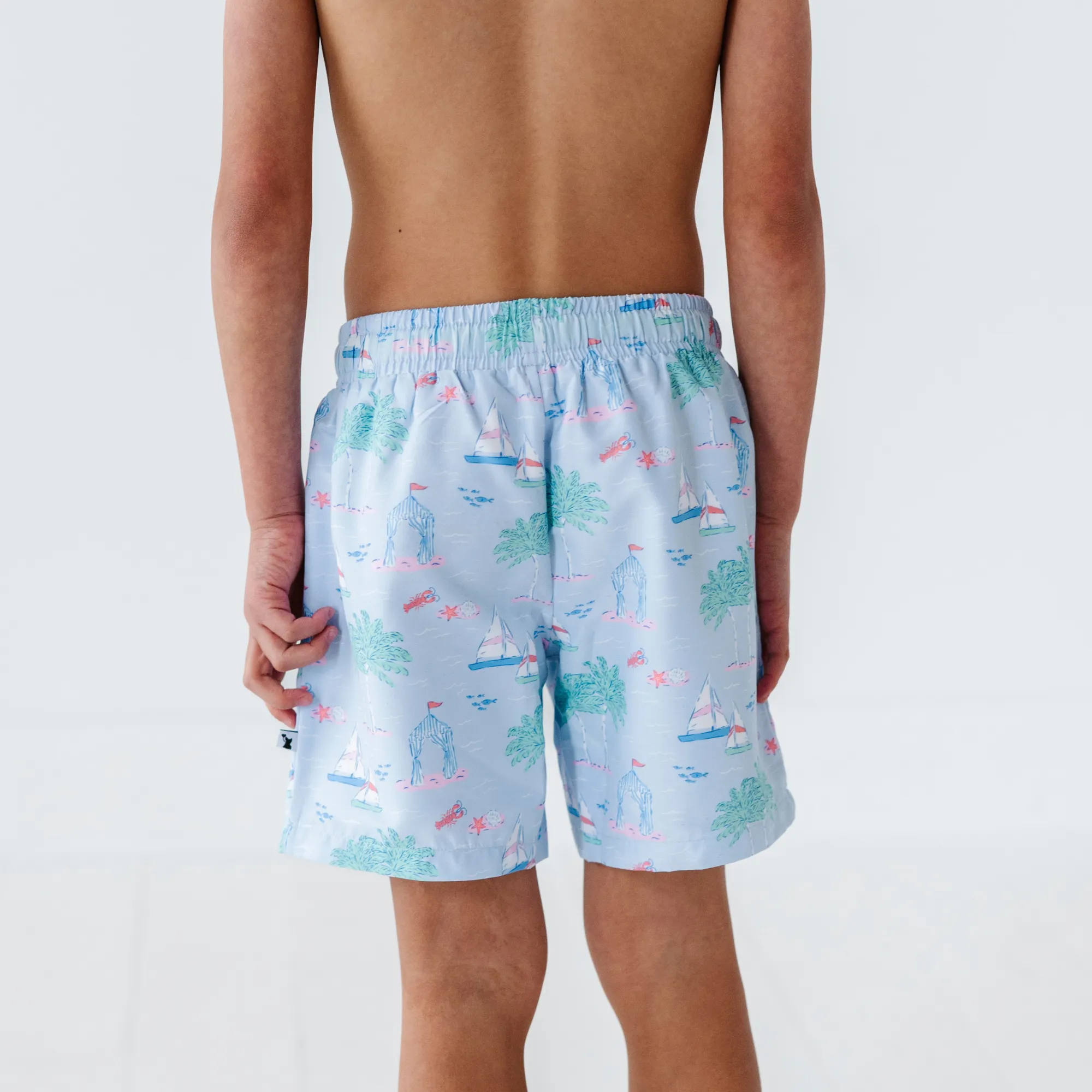 Dreams for Sail Boys Swim Trunks