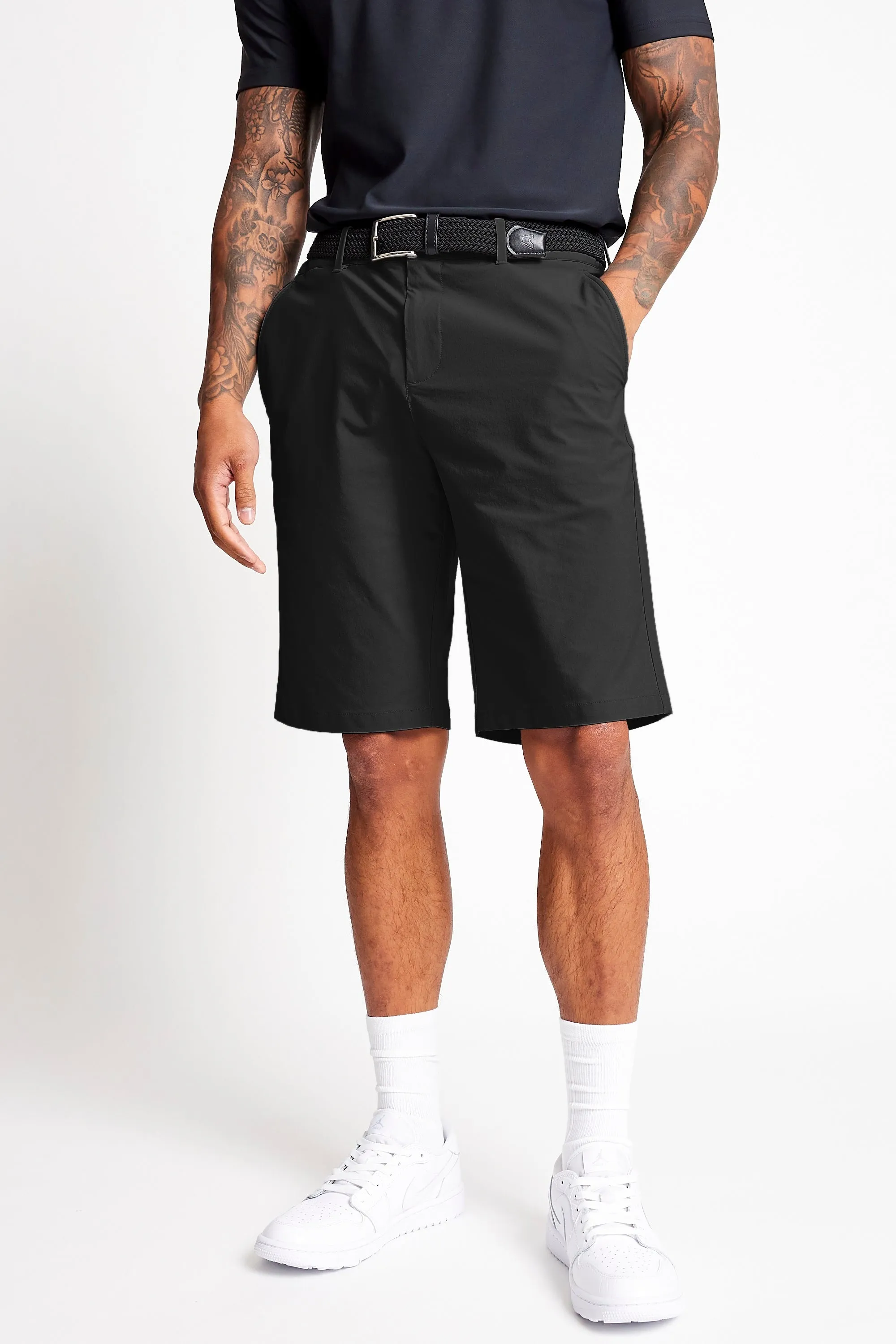 Dynamic Stretch Golf Shorts - Putter Black