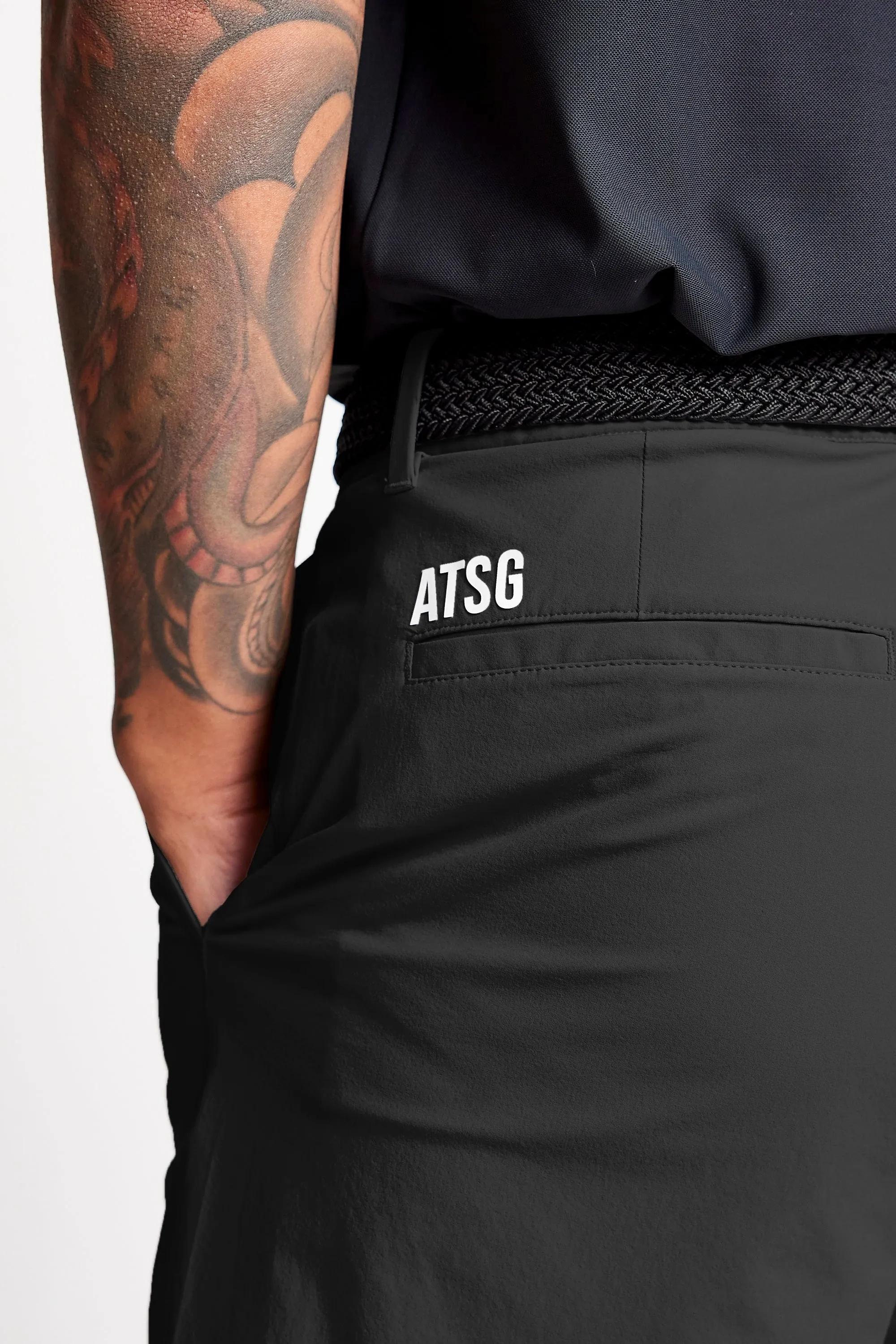 Dynamic Stretch Golf Shorts - Putter Black