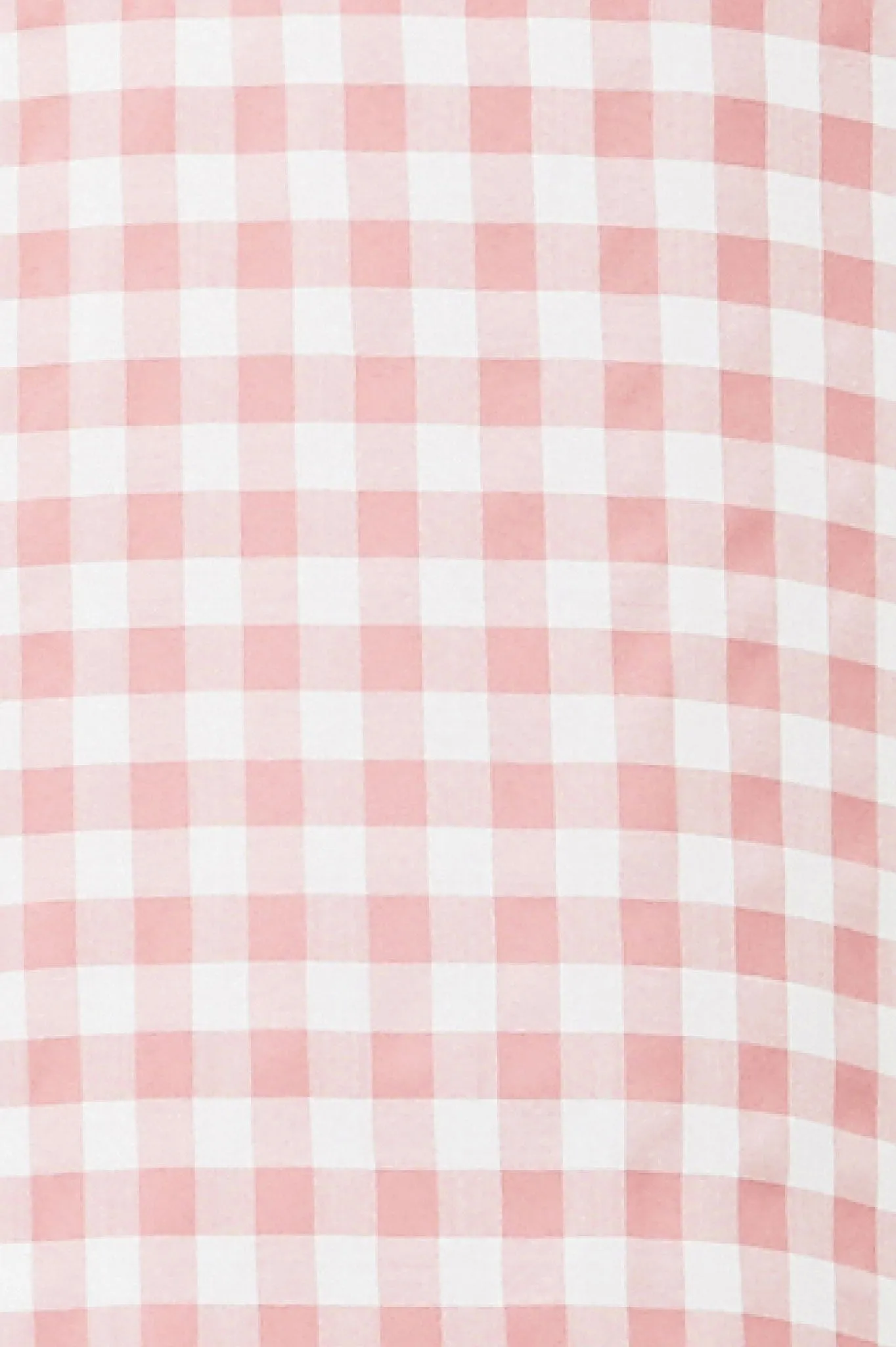 Gingham Maternity Nursing Dress Dusty Pink / White