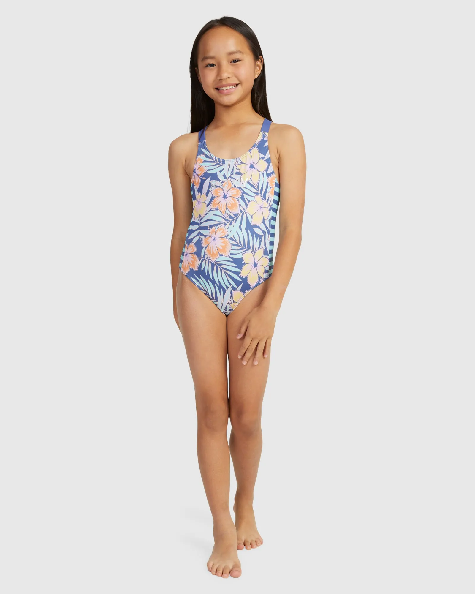 Girls Funky Palm One Piece One Piece Swim