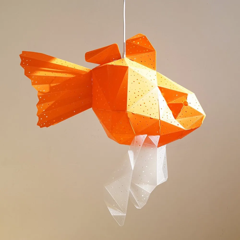 Goldfish Origami Ceiling Light