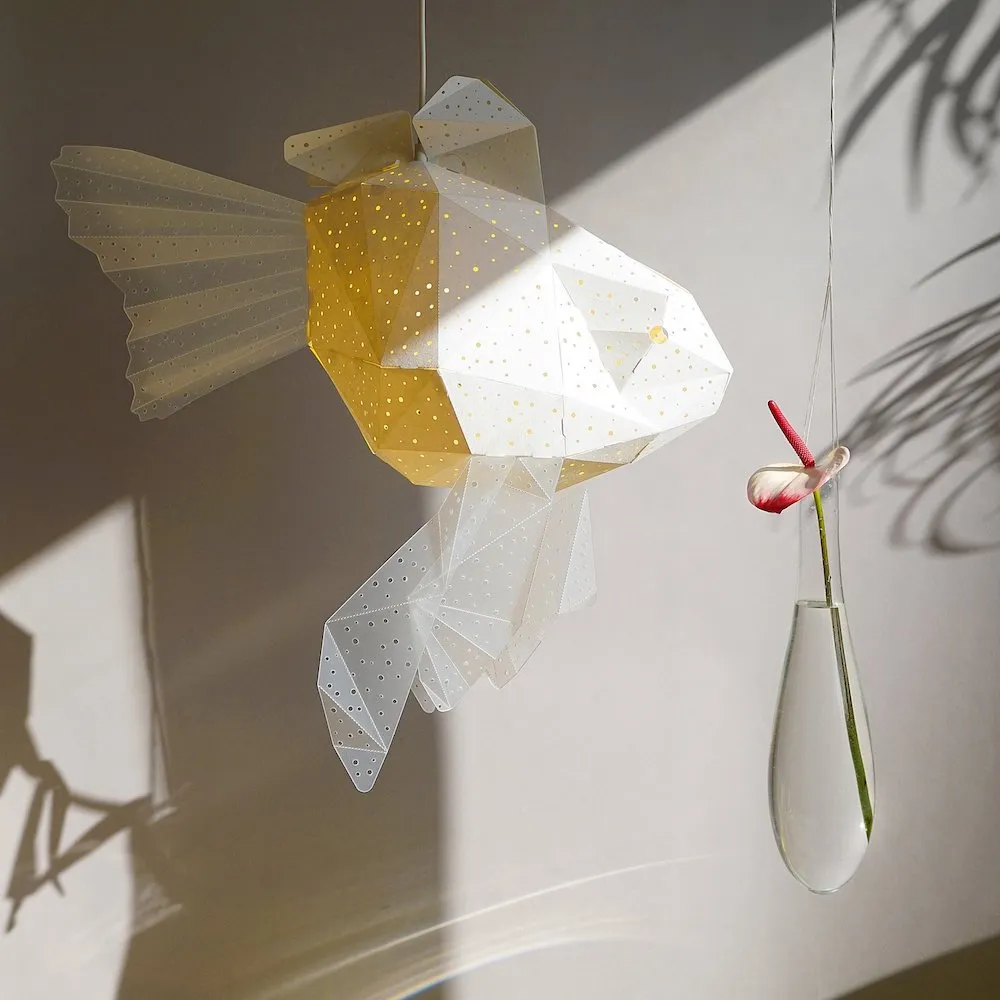 Goldfish Origami Ceiling Light