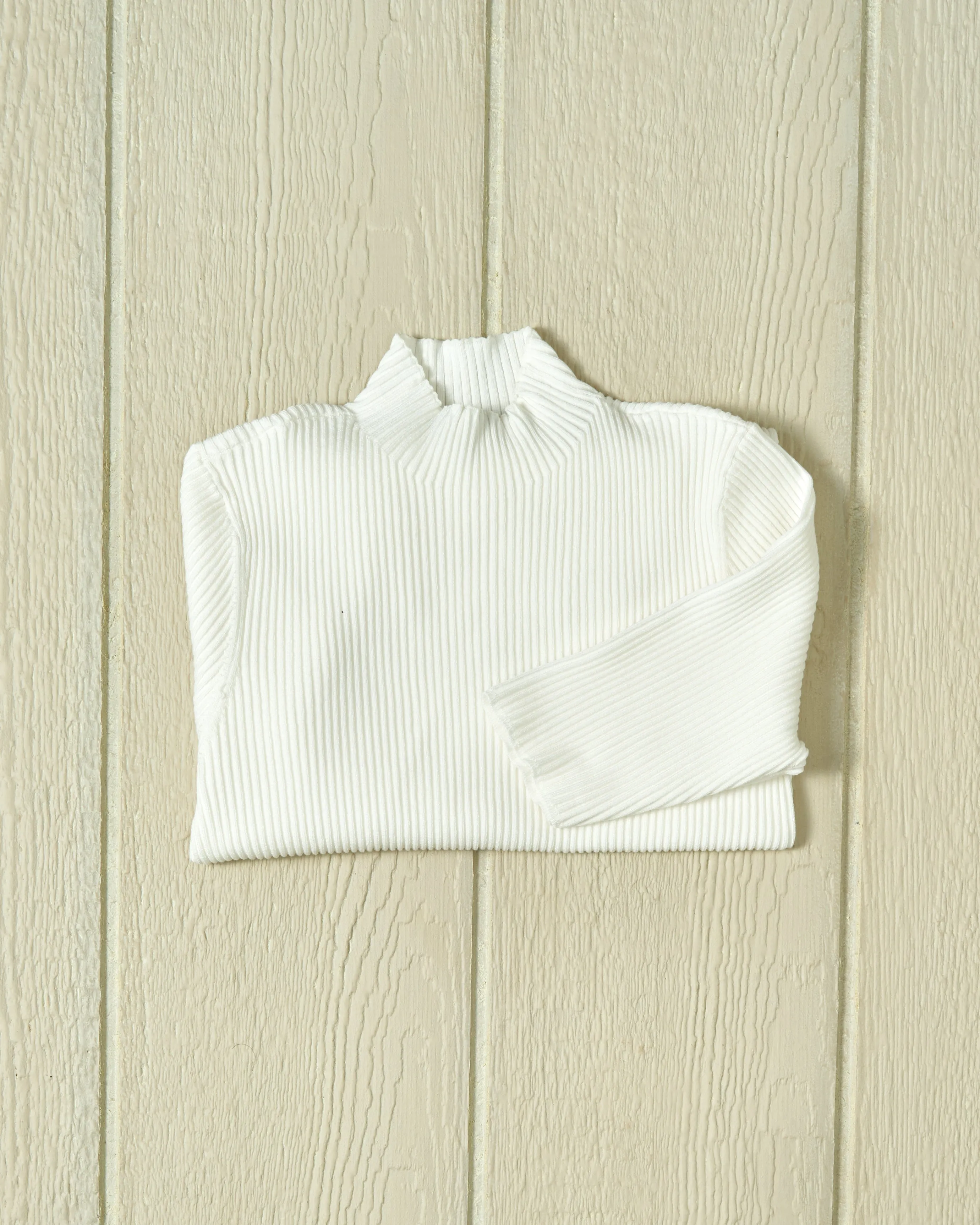 Haven Short Sleeve Knit Top in Egret