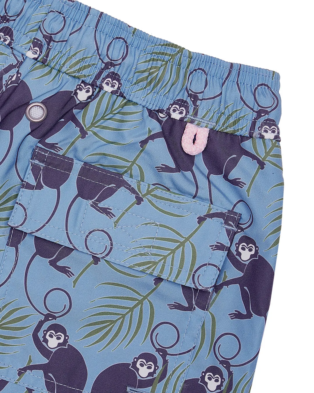 Kids' Swim Shorts MONKEY & PALMS