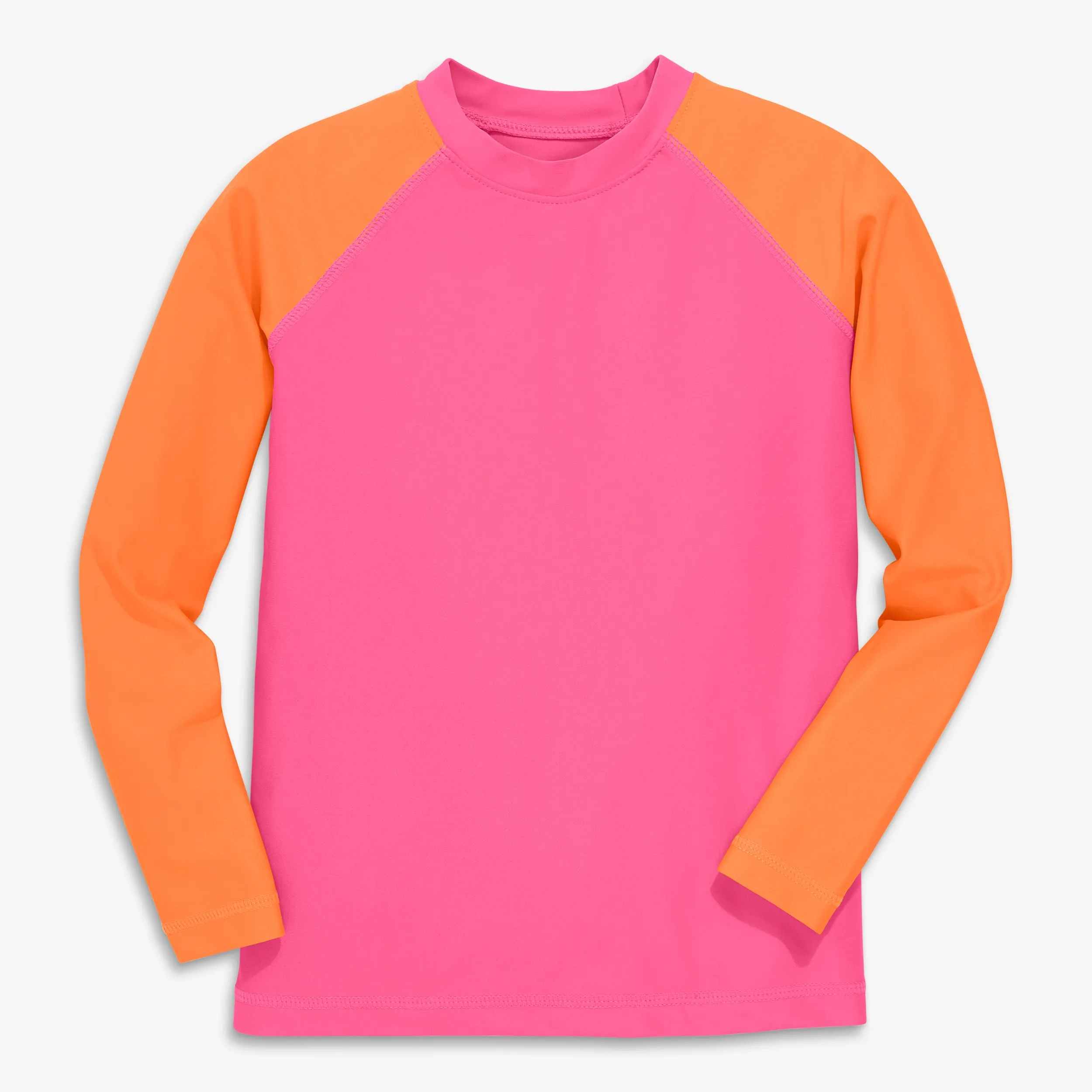 Long sleeve baseball rash guard