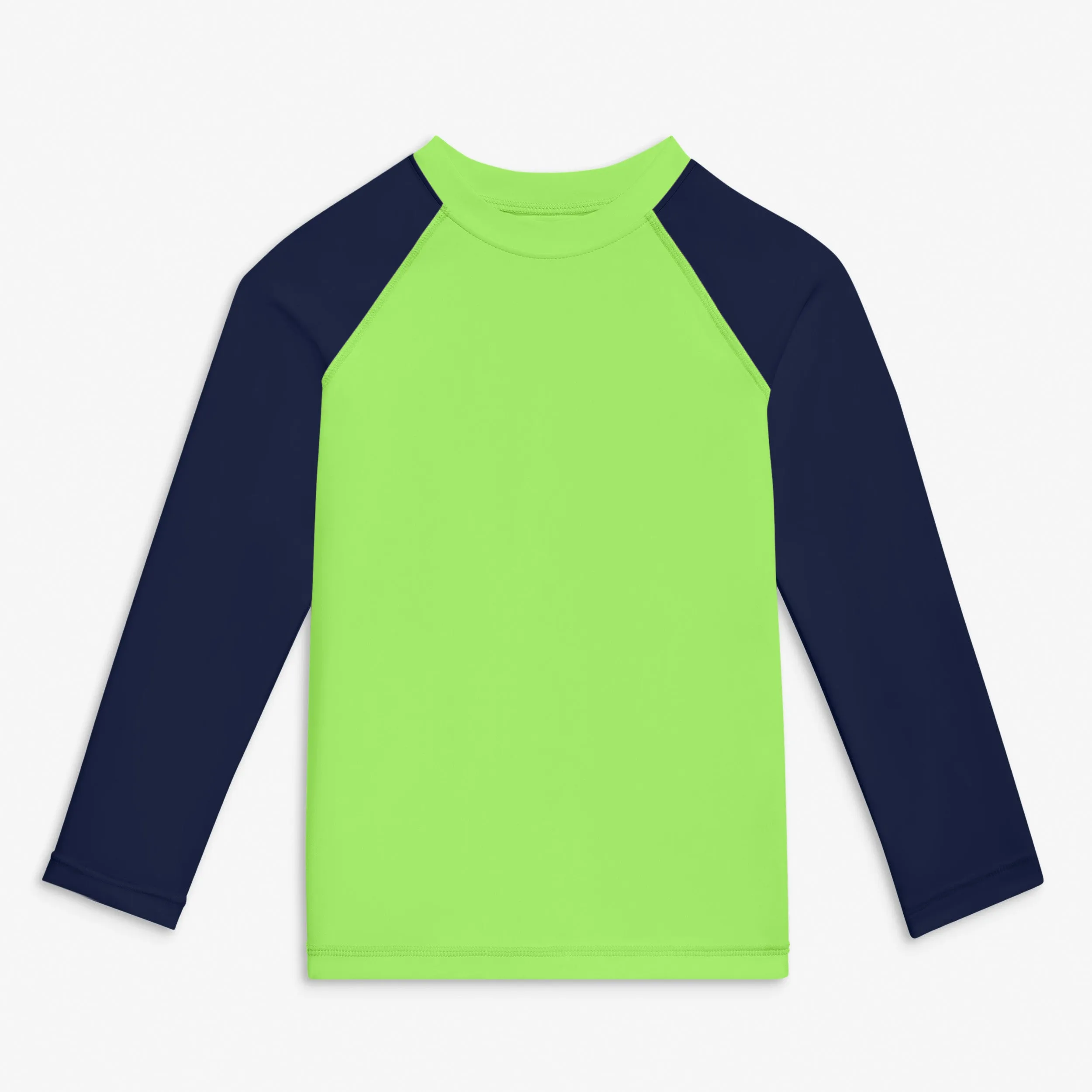 Long sleeve baseball rash guard