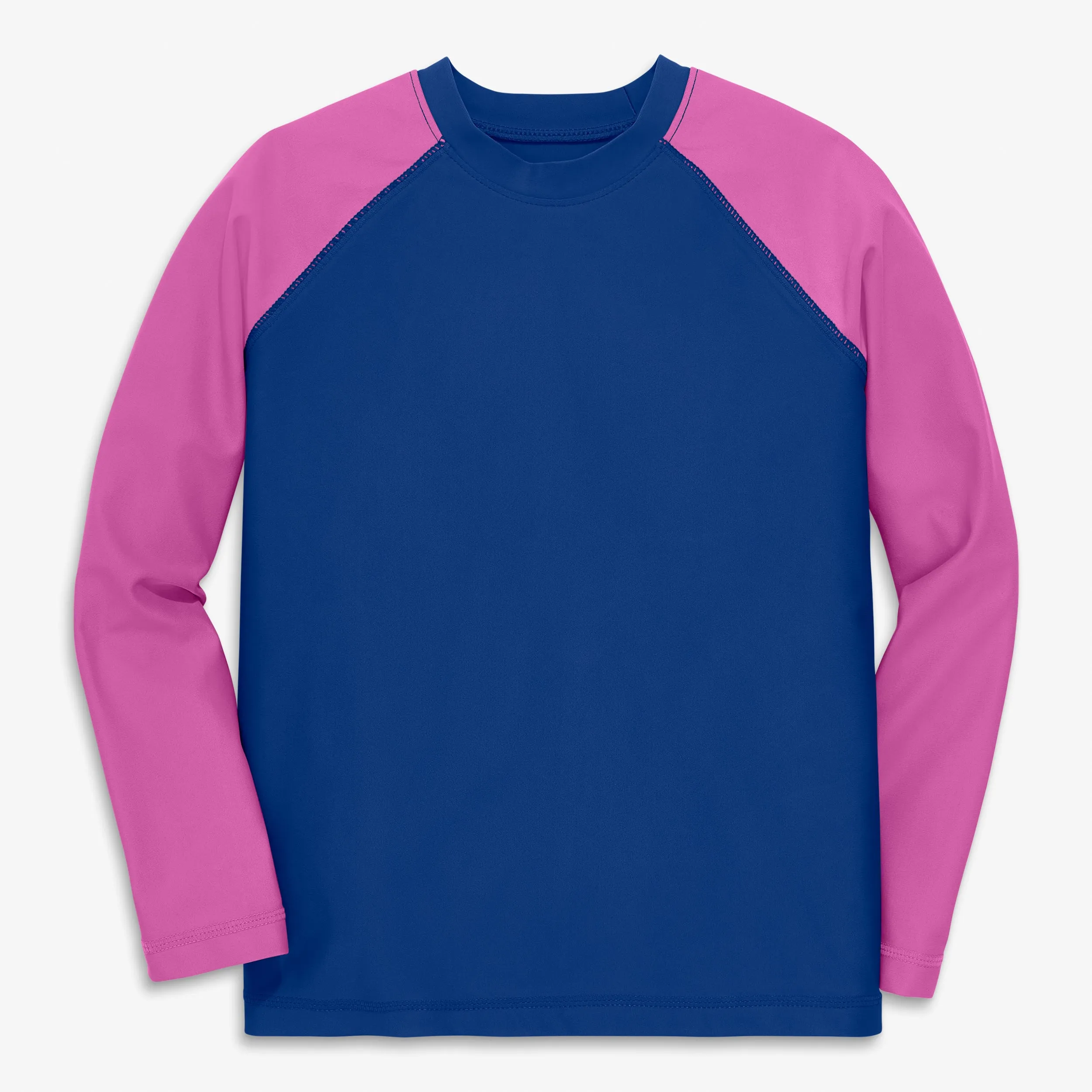 Long sleeve baseball rash guard