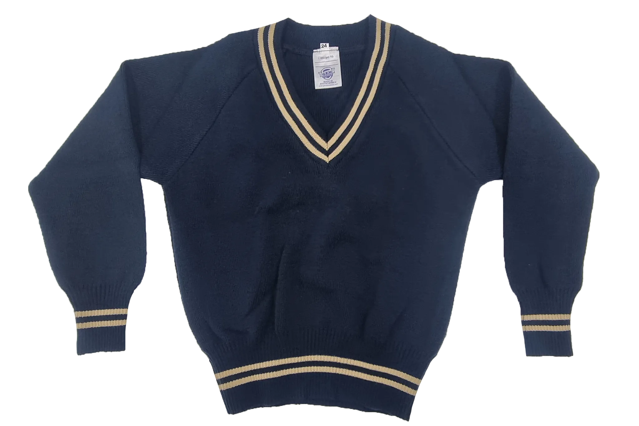 Longsleeve Striped Jersey - Isiviyo Navy/Beige