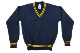 Longsleeve Striped Jersey - Navy/Yellow