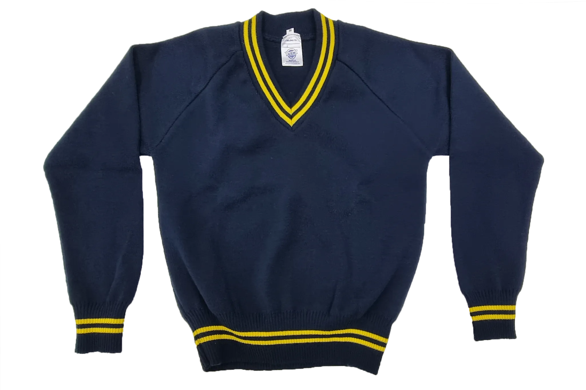 Longsleeve Striped Jersey - Navy/Yellow