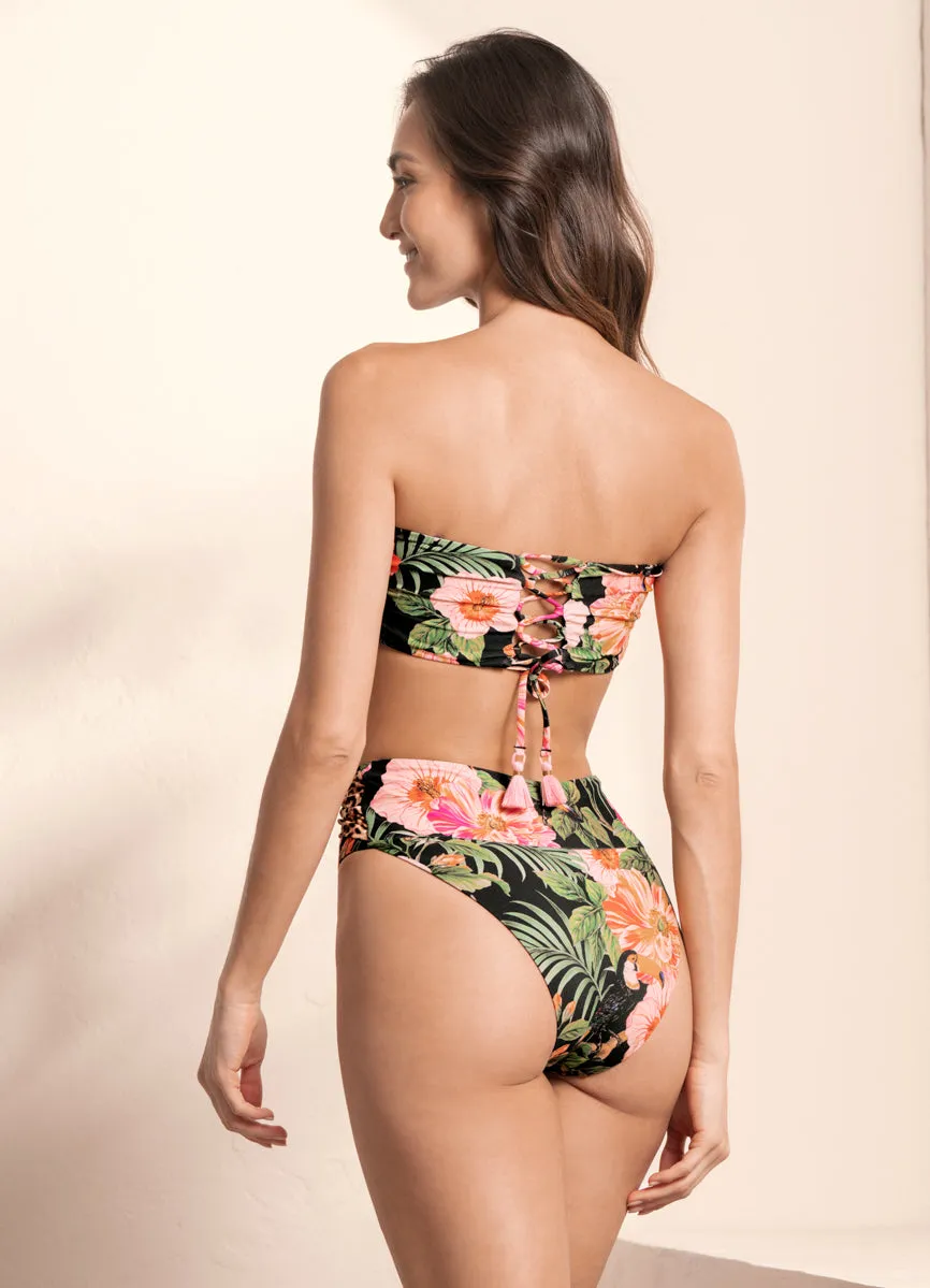 Maaji Catchy Mandolin Strapless Bandeau Bikini Top