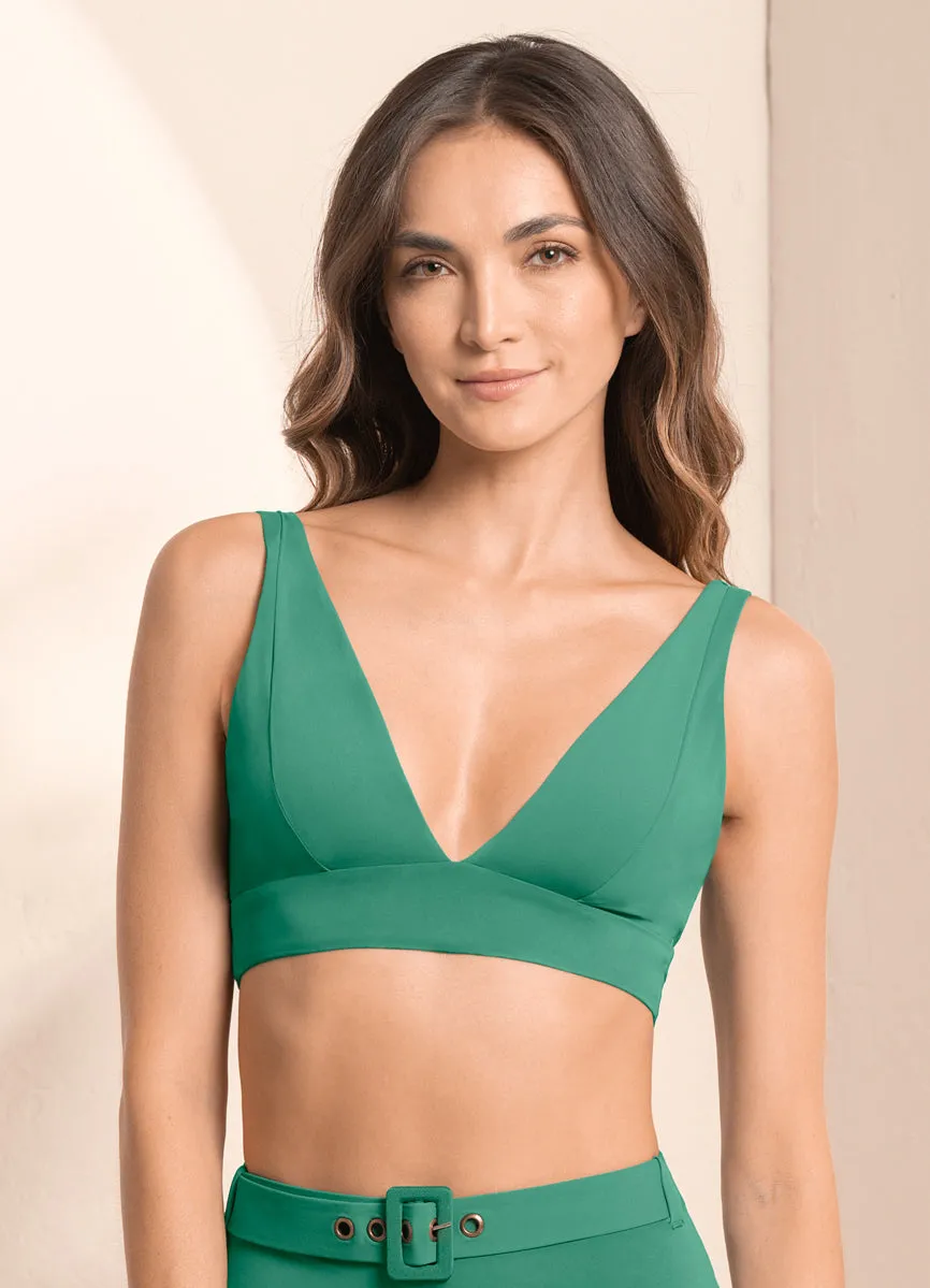 Maaji Forest Paradisus Long Line Triangle Bikini Top