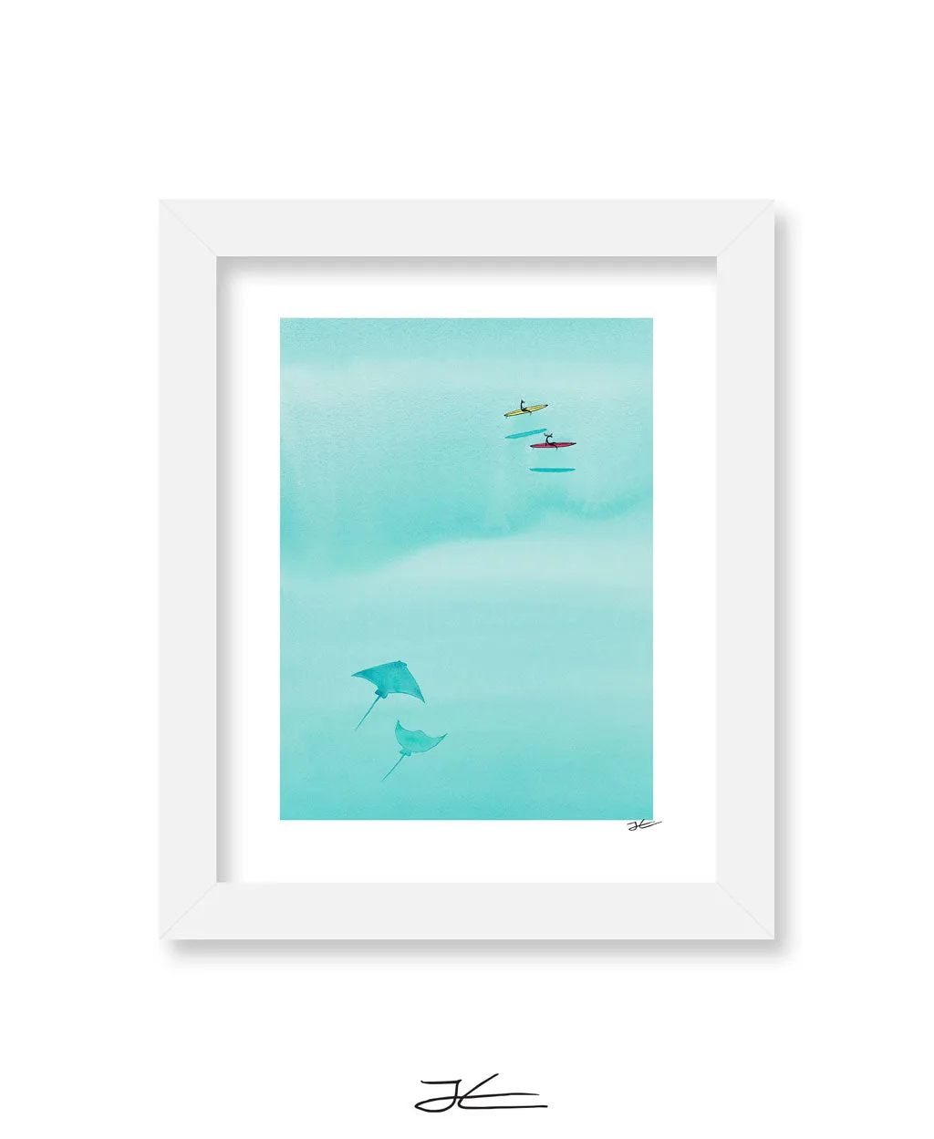 Manta Friends - Print/ Framed Print