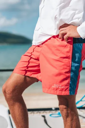 Men's Colorblock Swim Trunks