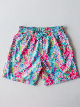 Men's Swim Trunks - Hawaiian Blooms