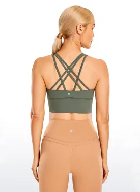 Nakedfeel Longline Bra Strappy Back