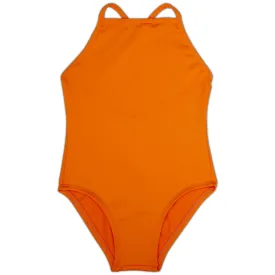 Orange Girls' Swimsuit UPF 50 