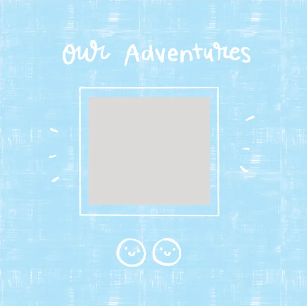 Our Adventure - Blue - Medium