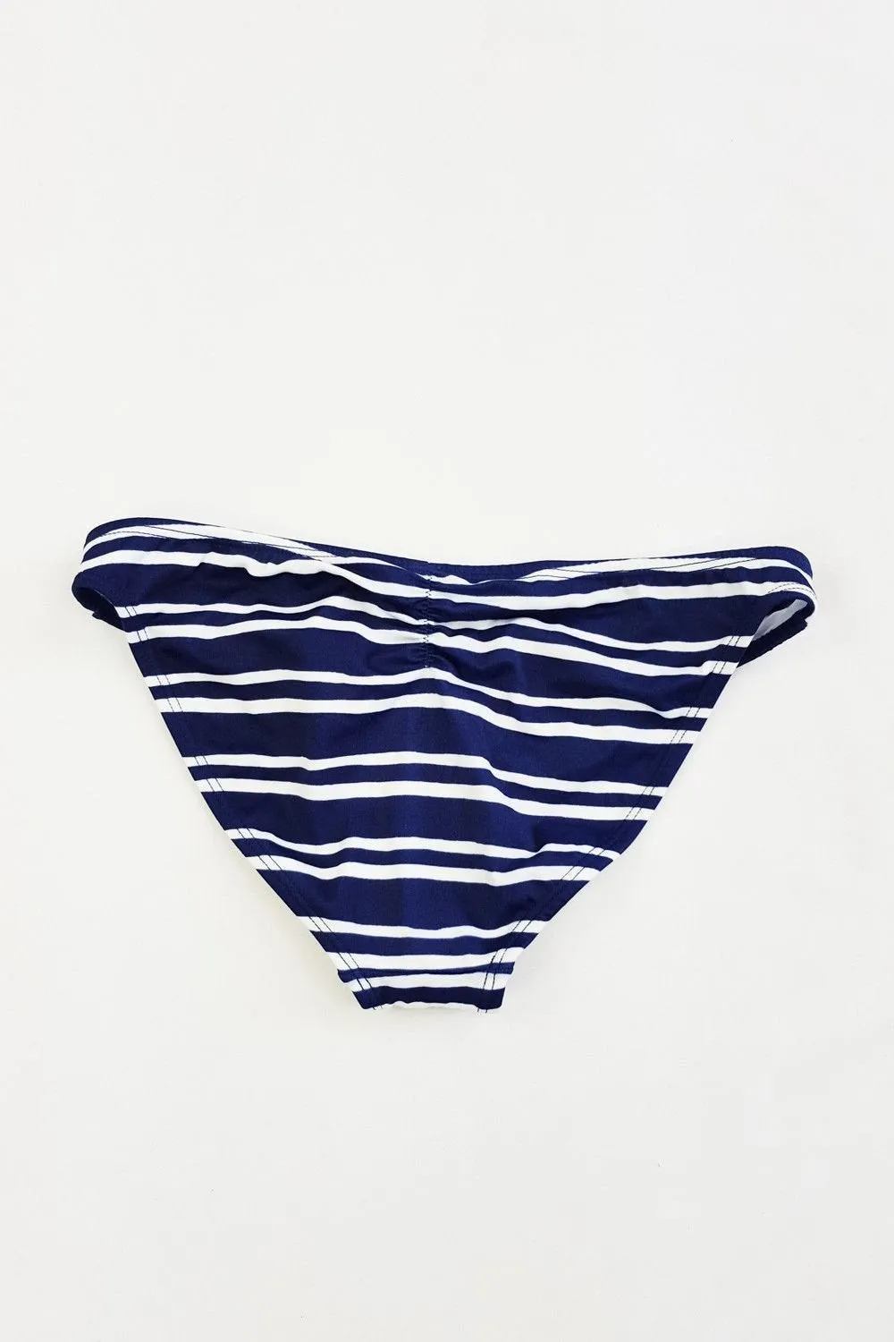 PILY Q Nautical Stripe Halter Neck Bikini (UK 10/12)